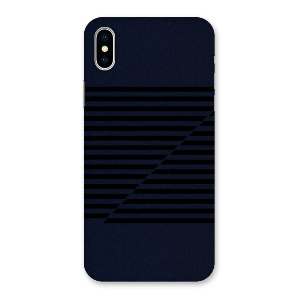 Classic Stripes Cut Back Case for iPhone XS