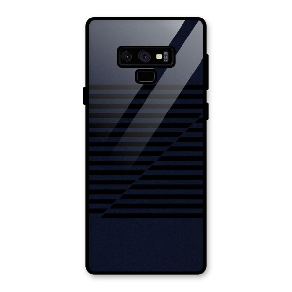 Classic Stripes Cut Glass Back Case for Galaxy Note 9