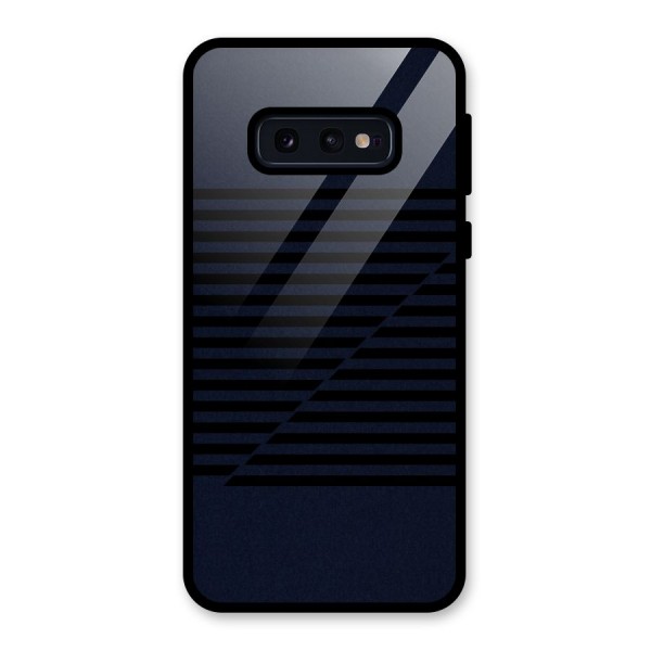 Classic Stripes Cut Glass Back Case for Galaxy S10e