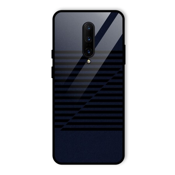 Classic Stripes Cut Glass Back Case for OnePlus 7 Pro