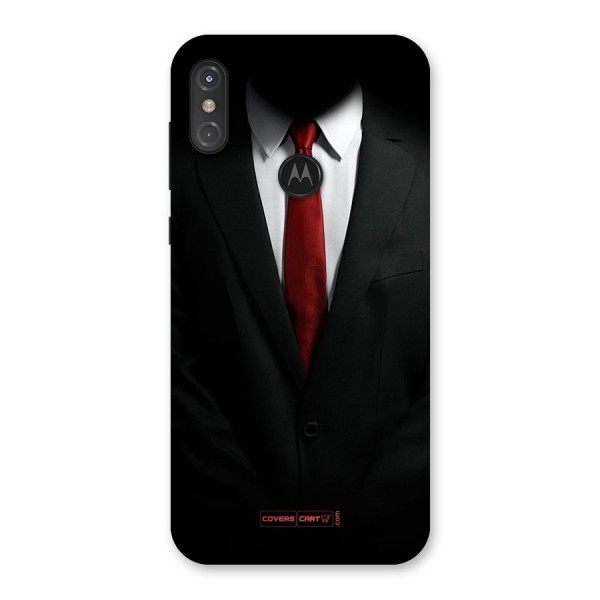 Classic Suit Back Case for Motorola One Power