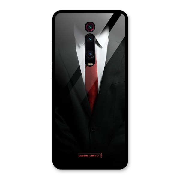 Classic Suit Glass Back Case for Redmi K20 Pro