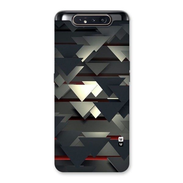 Classic Triangles Design Back Case for Galaxy A80
