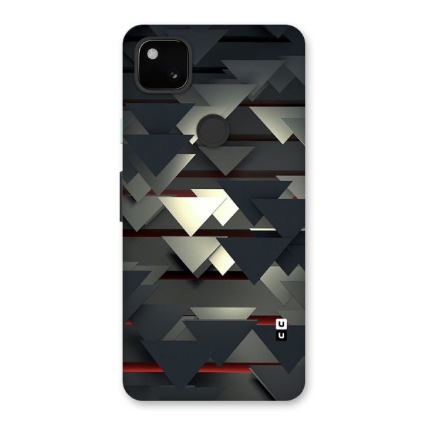 Classic Triangles Design Back Case for Google Pixel 4a