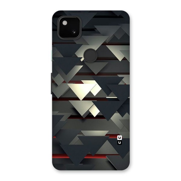 Classic Triangles Design Back Case for Google Pixel 4a