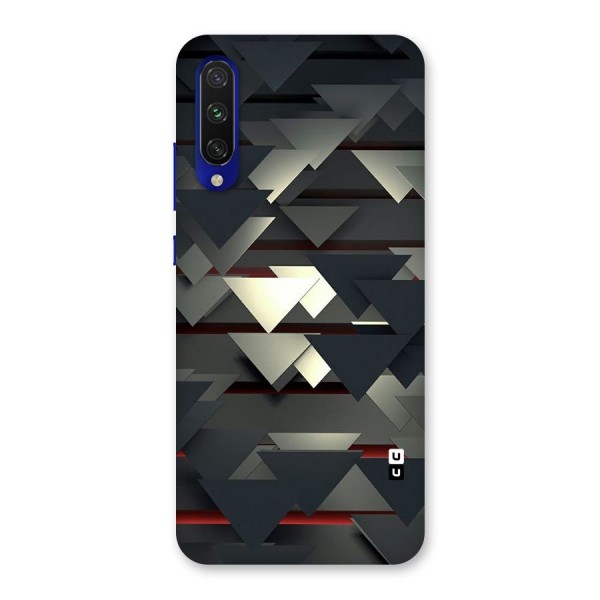 Classic Triangles Design Back Case for Mi A3