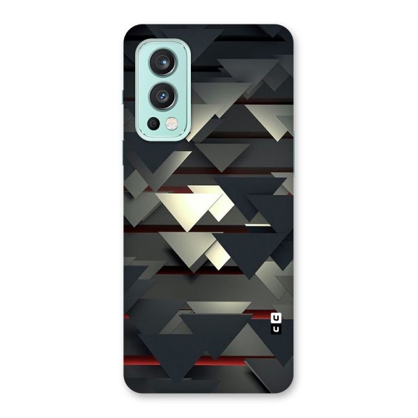 Classic Triangles Design Back Case for OnePlus Nord 2 5G