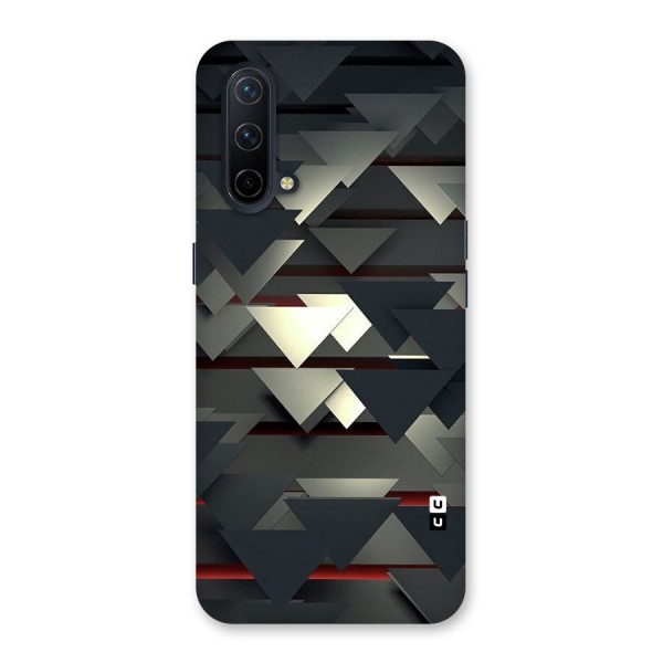 Classic Triangles Design Back Case for OnePlus Nord CE 5G