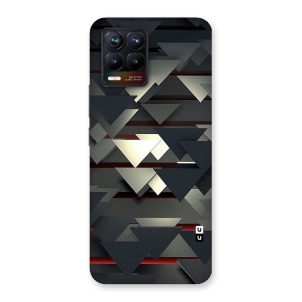 Classic Triangles Design Back Case for Realme 8