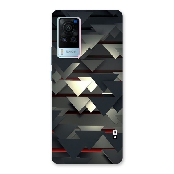 Classic Triangles Design Back Case for Vivo X60 Pro