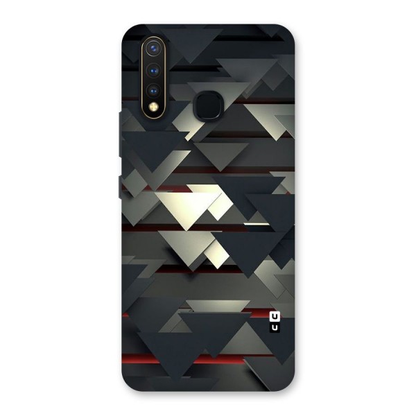 Classic Triangles Design Back Case for Vivo Y19