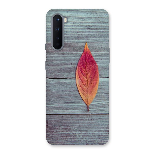 Classic Wood Leaf Back Case for OnePlus Nord