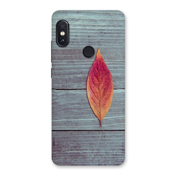Classic Wood Leaf Back Case for Redmi Note 5 Pro