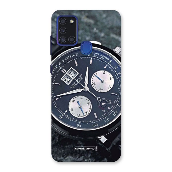 Classic Wrist Watch Back Case for Galaxy A21s