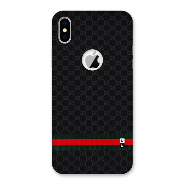 Classiest Of All Back Case for iPhone XS Logo Cut