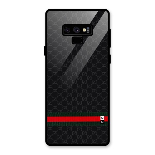 Classiest Of All Glass Back Case for Galaxy Note 9