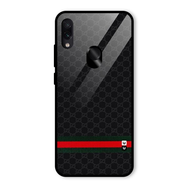 Classiest Of All Glass Back Case for Redmi Note 7 Pro