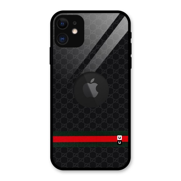 Classiest Of All Glass Back Case for iPhone 11 Logo Cut