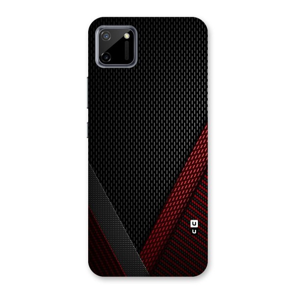 Classy Black Red Design Back Case for Realme C11