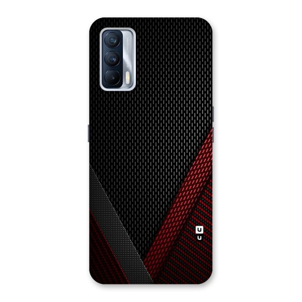 Classy Black Red Design Back Case for Realme X7