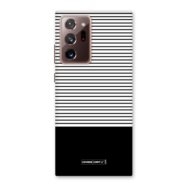 Classy Black Stripes Back Case for Galaxy Note 20 Ultra