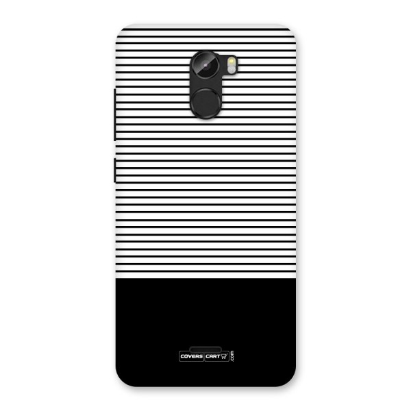 Classy Black Stripes Back Case for Gionee X1