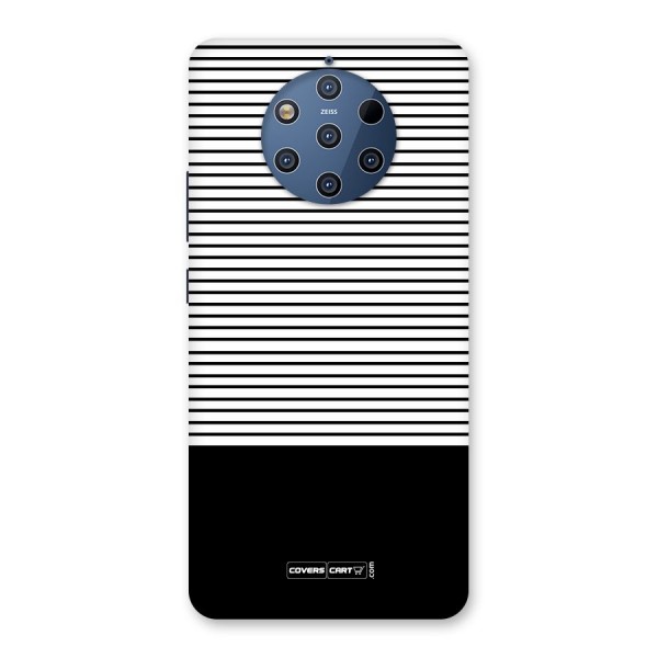 Classy Black Stripes Back Case for Nokia 9 PureView