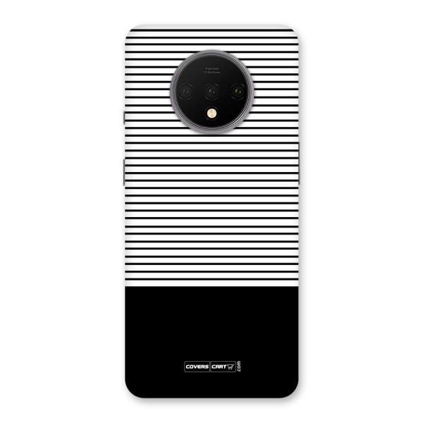 Classy Black Stripes Back Case for OnePlus 7T
