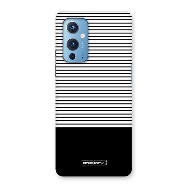 Classy Black Stripes Back Case for OnePlus 9