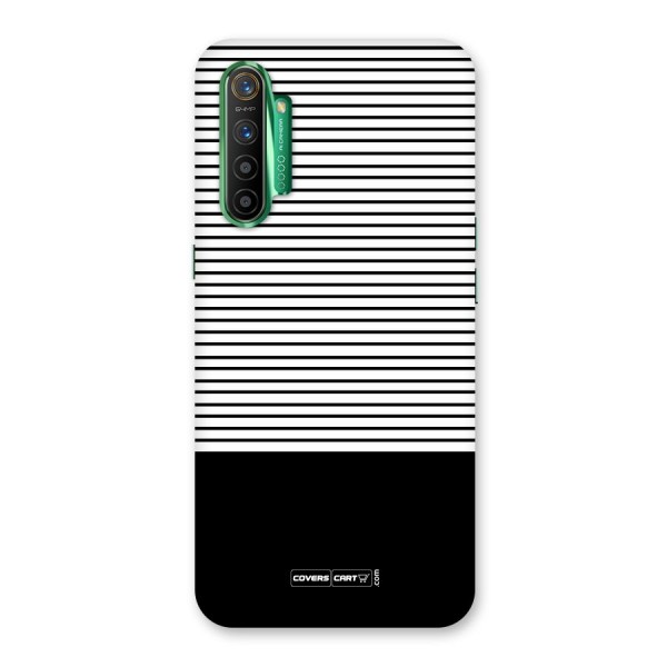 Classy Black Stripes Back Case for Realme X2