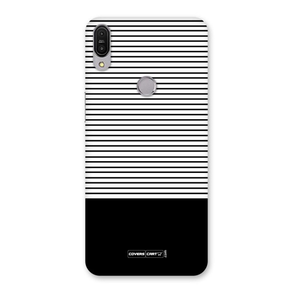 Classy Black Stripes Back Case for Zenfone Max Pro M1