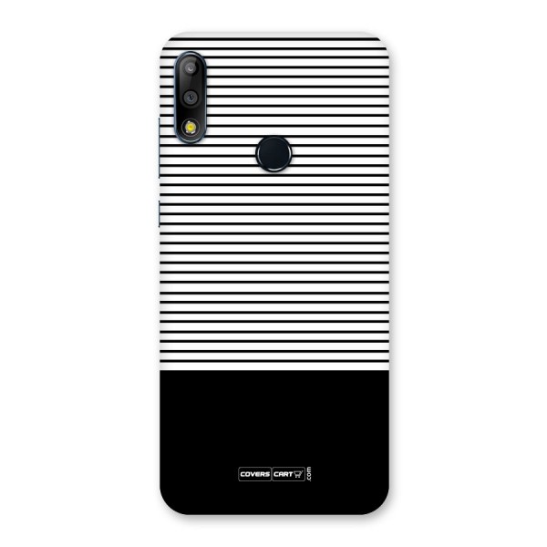 Classy Black Stripes Back Case for Zenfone Max Pro M2