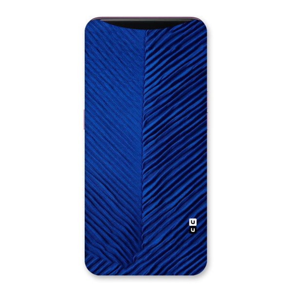 Classy Blues Back Case for Oppo Find X