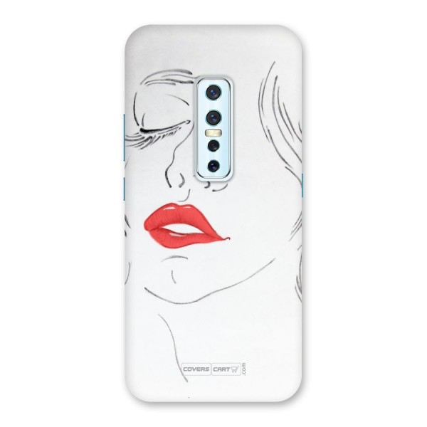 Classy Girl Back Case for Vivo V17 Pro