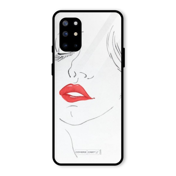 Classy Girl Glass Back Case for OnePlus 8T