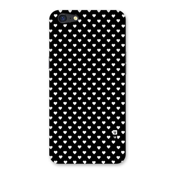 Classy Hearty Polka Back Case for Oppo A71
