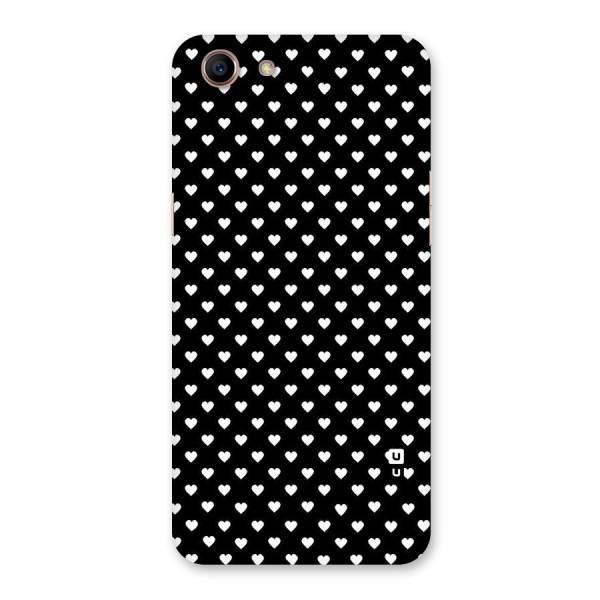 Classy Hearty Polka Back Case for Oppo A83 (2018)