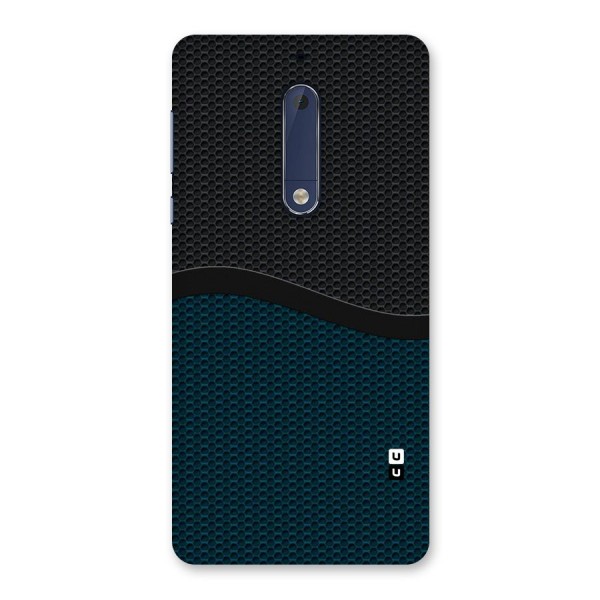 Classy Rugged Bicolor Back Case for Nokia 5