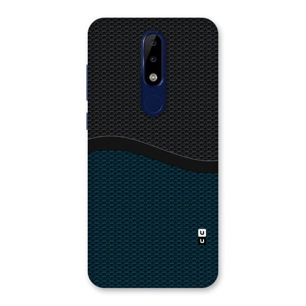 Classy Rugged Bicolor Back Case for Nokia 5.1 Plus