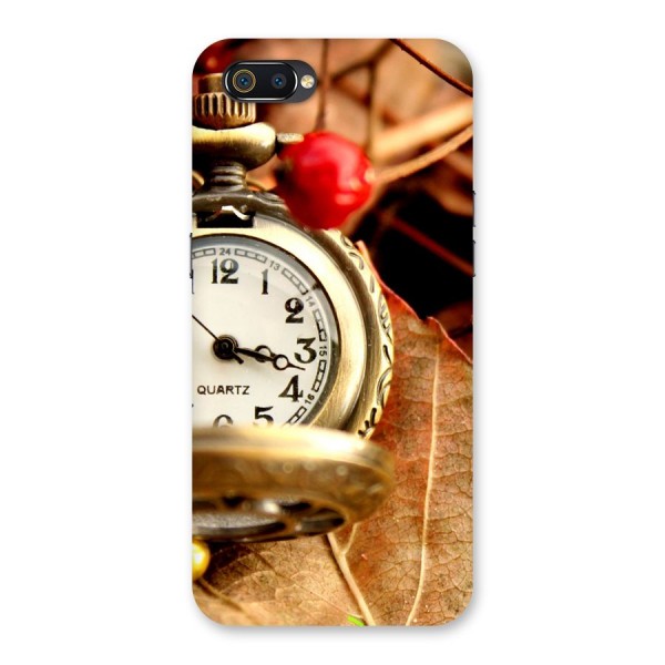 Clock And Cherry Back Case for Realme C2