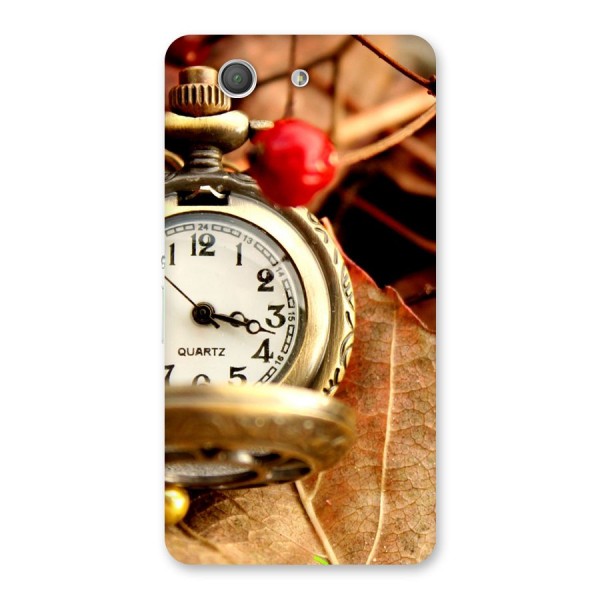 Clock And Cherry Back Case for Xperia Z3 Compact