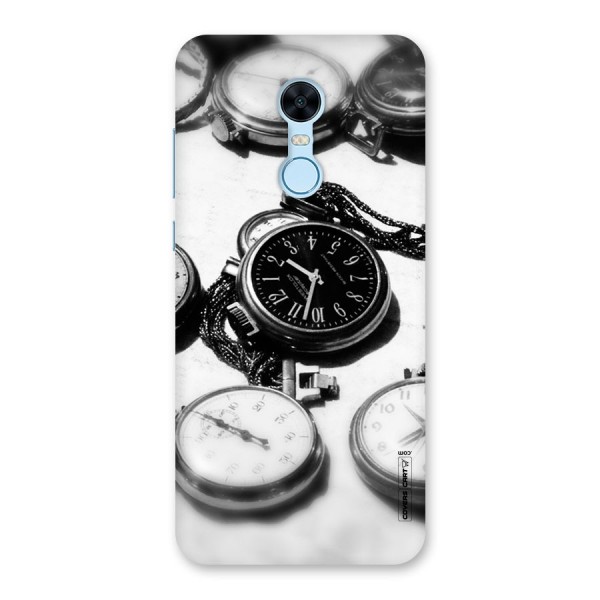 Clock Collection Back Case for Redmi Note 5