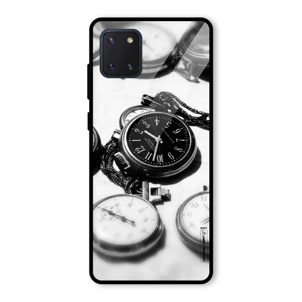 Clock Collection Glass Back Case for Galaxy Note 10 Lite