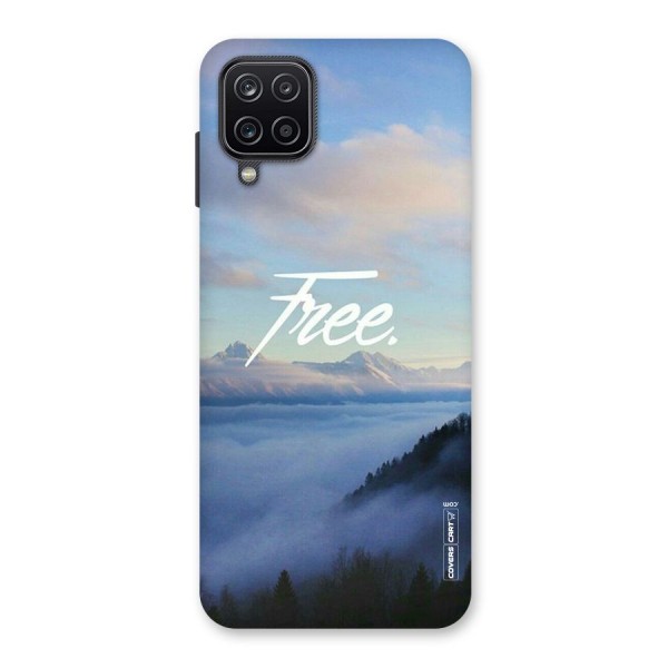 Cloudy Free Back Case for Galaxy A12