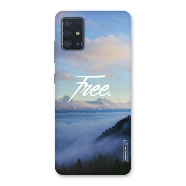 Cloudy Free Back Case for Galaxy A51