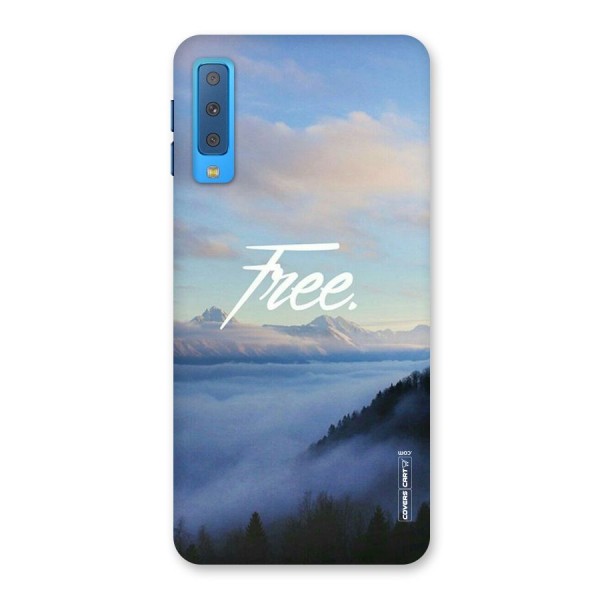 Cloudy Free Back Case for Galaxy A7 (2018)