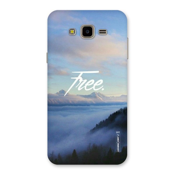 Cloudy Free Back Case for Galaxy J7 Nxt