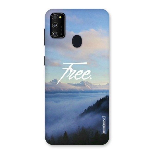 Cloudy Free Back Case for Galaxy M21