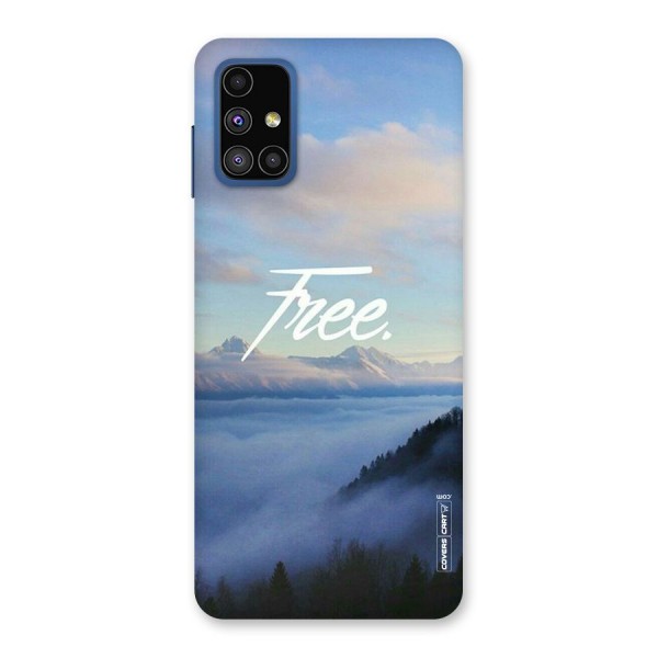 Cloudy Free Back Case for Galaxy M51