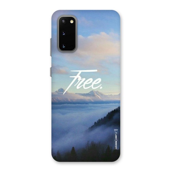 Cloudy Free Back Case for Galaxy S20